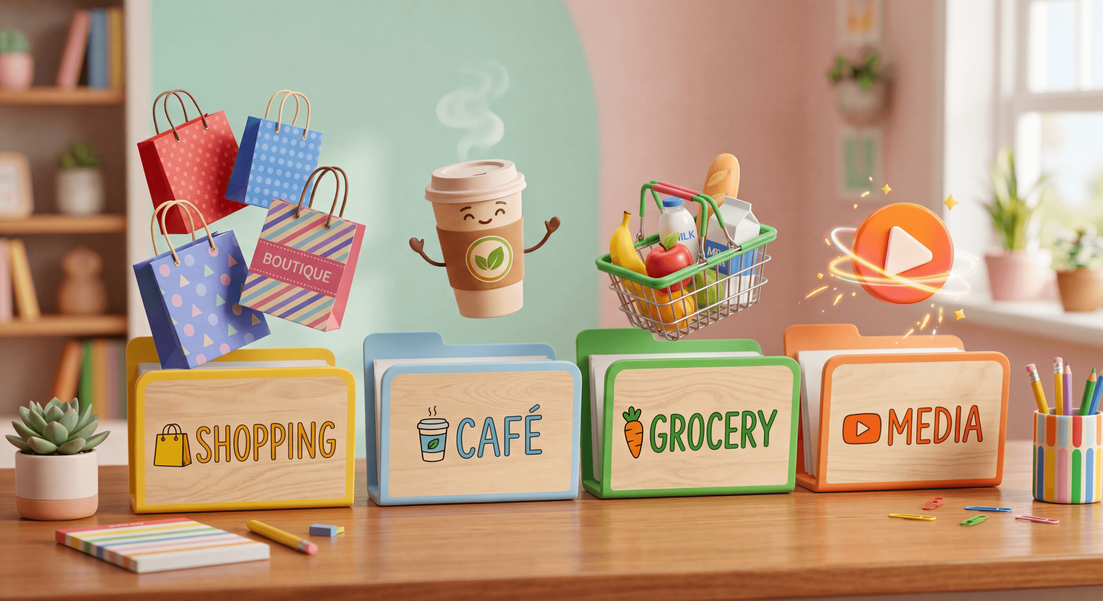 Auto-categorized transactions